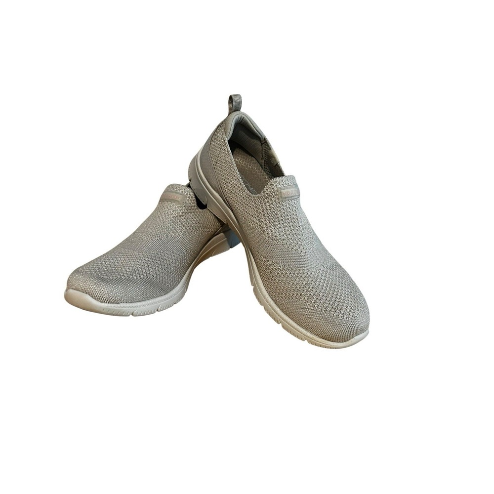 Skechers Women's Refine 2.0 Cascade Slip-On Athletic Sneakers Taupe 7.5 Women